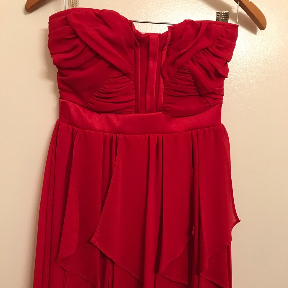 Red dress